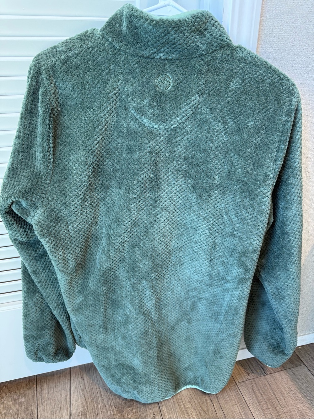 Magellan Outdoors Women’s Green Fleece Pullover - Picture 4 of 4